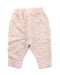 A Pink Sweatpants from Seed in size 0-3M for girl. (Back View)