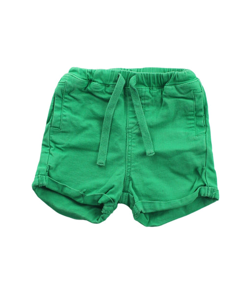 A Green Shorts from Seed in size 6-12M for boy. (Front View)