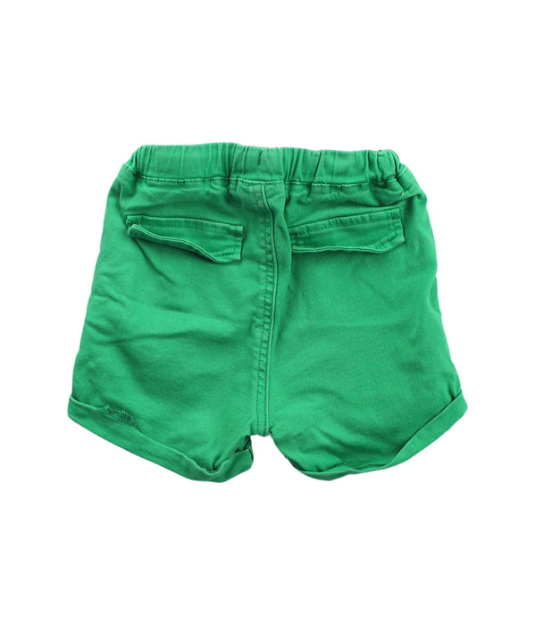 A Green Shorts from Seed in size 6-12M for boy. (Back View)