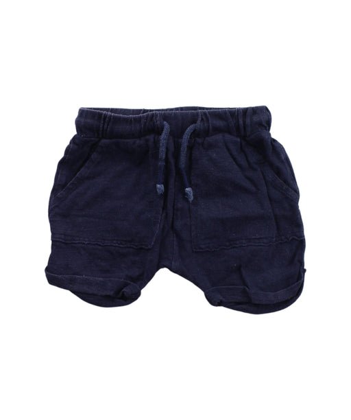 A Blue Shorts from Seed in size 6-12M for boy. (Front View)