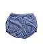 A Blue Bloomers from Seed in size 6-12M for girl. (Front View)