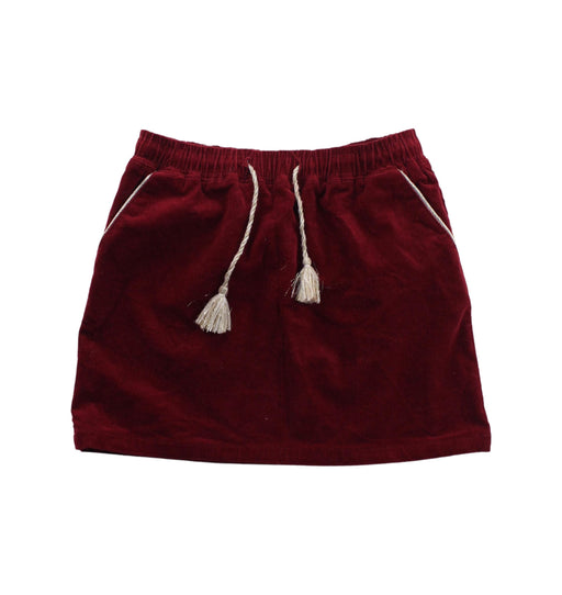 A Red Short Skirts from Excuse My French in size 8Y for girl. (Front View)