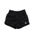 A Black Shorts from Adidas in size 11Y for boy. (Front View)