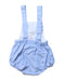 A Blue Overall Shorts from Paz Rodriguez in size 12-18M for neutral. (Back View)