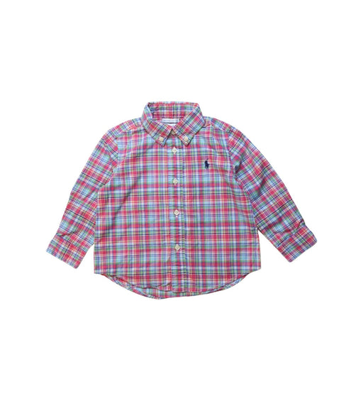 A Multicolour Long Sleeve Shirts from Ralph Lauren in size 12-18M for boy. (Front View)