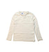 A Ivory Long Sleeve Tops from Petit Bateau in size 6T for girl. (Front View)
