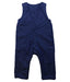 A Navy Sleeveless Jumpsuits from Jacadi in size 6-12M for neutral. (Back View)