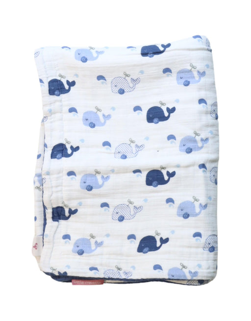 A Blue Blankets from Little Crevette in size O/S for neutral. (Front View)