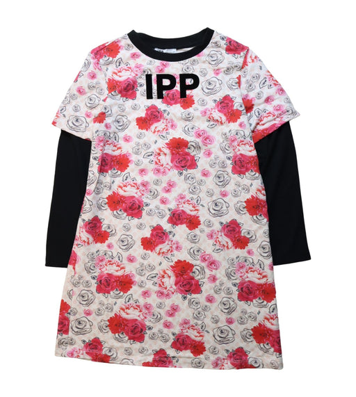 A Multicolour Long Sleeve Dresses from I Pinco Pallino in size 10Y for girl. (Front View)