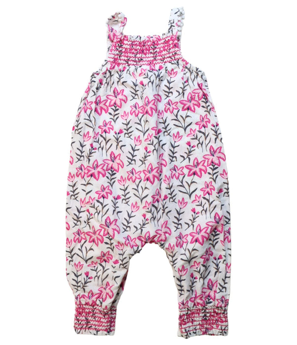 A Multicolour Sleeveless Jumpsuits from Seed in size 12-18M for girl. (Back View)