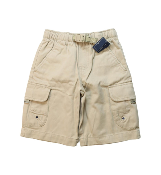 A Beige Shorts from Lands' End in size 4T for boy. (Front View)
