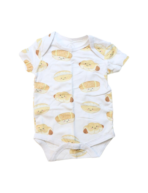 A Multicolour Short Sleeve Bodysuits from The Wee Bean in size 3-6M for neutral. (Front View)