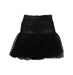 A Black Mid Skirts from Monnalisa in size 3T for girl. (Back View)