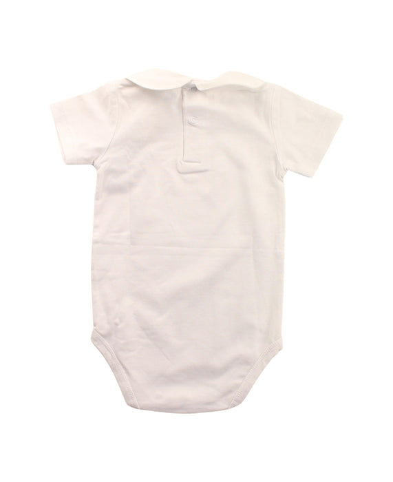 A White Short Sleeve Bodysuits from Pepa & Co. in size 6-12M for girl. (Back View)