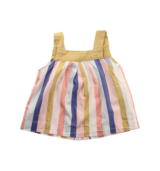 A Multicolour Sleeveless Tops from Bonpoint in size 4T for girl. (Front View)