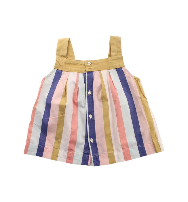 A Multicolour Sleeveless Tops from Bonpoint in size 4T for girl. (Back View)