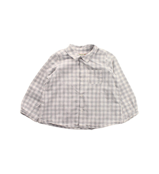 A Grey Long Sleeve Shirts from Bonpoint in size 2T for boy. (Front View)