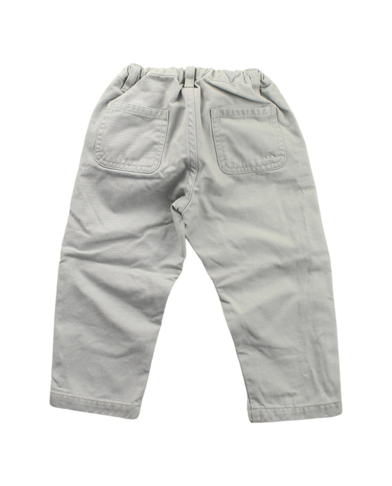 A White Casual Pants from Bonpoint in size 2T for boy. (Back View)