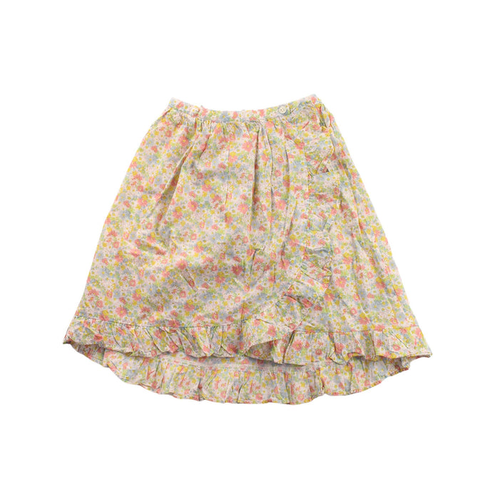 A Yellow Skirt Sets from Bonpoint in size 6T for girl. (Back View)
