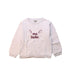A Pink Crewneck Sweatshirts from Emile et Ida in size 4T for girl. (Front View)