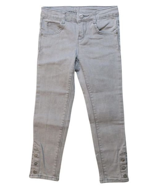 A Grey Casual Pants from Carrément Beau in size 4T for boy. (Front View)