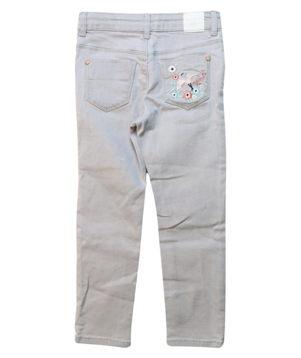 A Grey Casual Pants from Carrément Beau in size 4T for girl. (Back View)