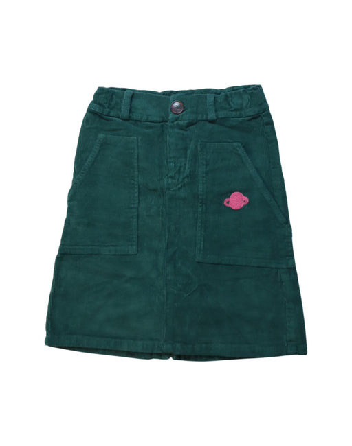 A Green Mid Skirts from Bobo Choses in size 4T for girl. (Front View)