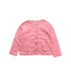A Pink Cardigans from Petit Bateau in size 4T for girl. (Front View)