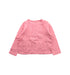 A Pink Cardigans from Petit Bateau in size 4T for girl. (Back View)