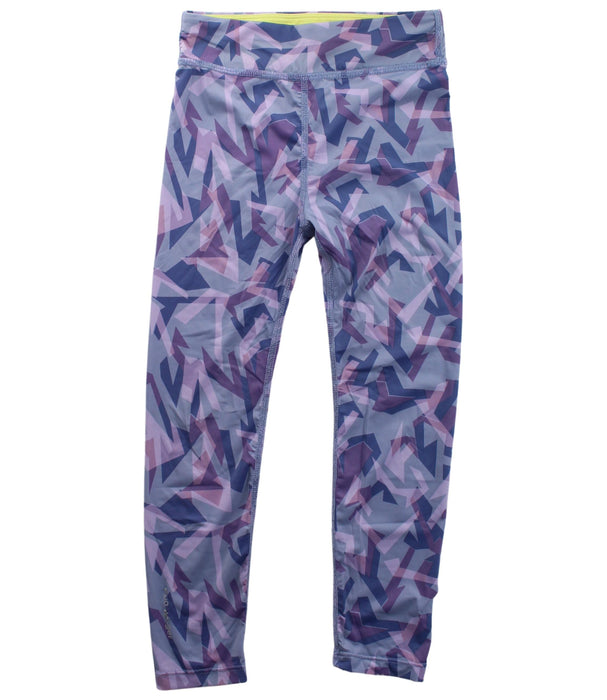 A Purple Leggings from Moody Tiger in size 4T for girl. (Front View)