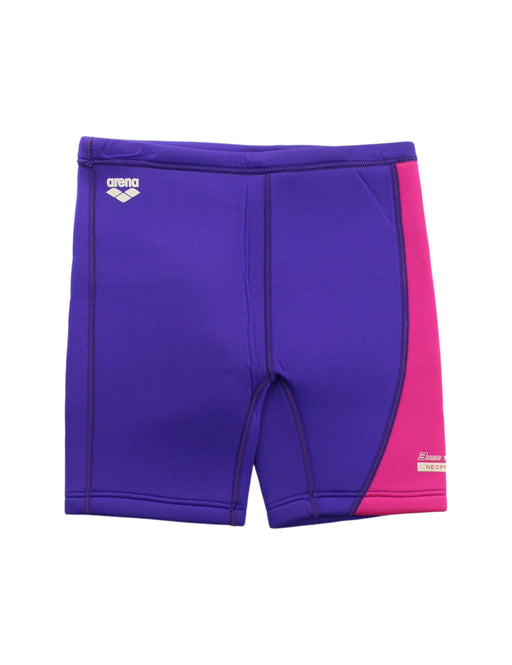 A Pink Swim Shorts from Arena in size 7Y for boy. (Front View)