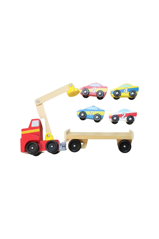 A Multicolour Cars Trucks Trains & Remote Control from Melissa & Doug in size 3T for boy. (Front View)