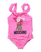 A Multicolour Swimsuits from Moschino in size 3T for girl. (Front View)