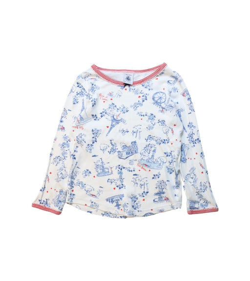 A Multicolour Pyjama Sets from Petit Bateau in size 3T for girl. (Front View)