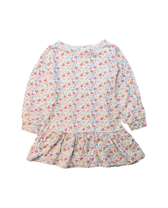 A Multicolour Long Sleeve Tops from Petit Bateau in size 4T for girl. (Back View)