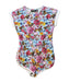 A Multicolour Short Sleeve Rompers from Rock Your Kid in size 6T for girl. (Front View)