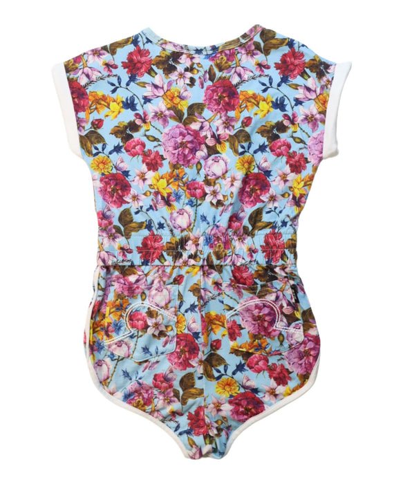 A Multicolour Short Sleeve Rompers from Rock Your Kid in size 6T for girl. (Back View)