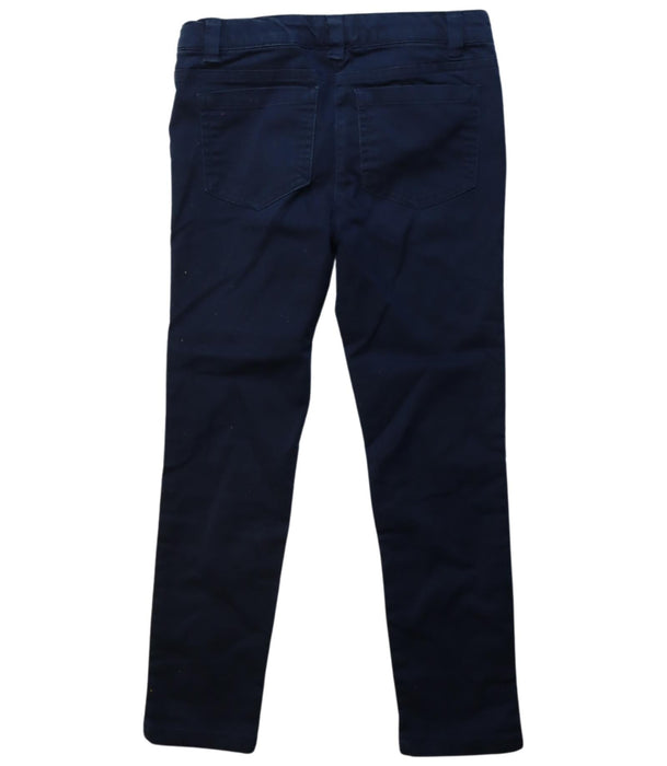 A Navy Casual Pants from Nautica in size 6T for boy. (Back View)