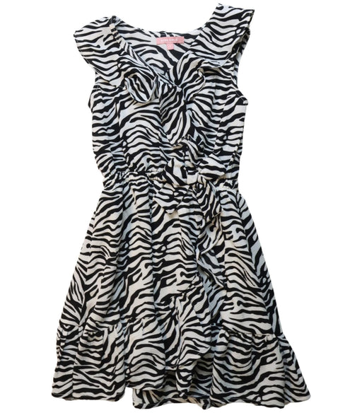 A Black Sleeveless Dresses from BCBG in size 5T for girl. (Front View)
