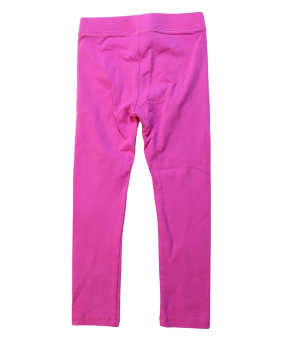 A Pink Leggings from Crewcuts in size 4T for girl. (Back View)