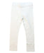 A White Leggings from Crewcuts in size 4T for girl. (Front View)