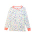A Multicolour Pyjama Sets from Crewcuts in size 5T for girl. (Front View)