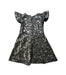 A Black Short Sleeve Dresses from Crewcuts in size 5T for girl. (Back View)