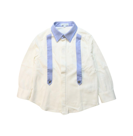 A White Long Sleeve Shirts from Nicholas & Bears in size 3T for boy. (Front View)