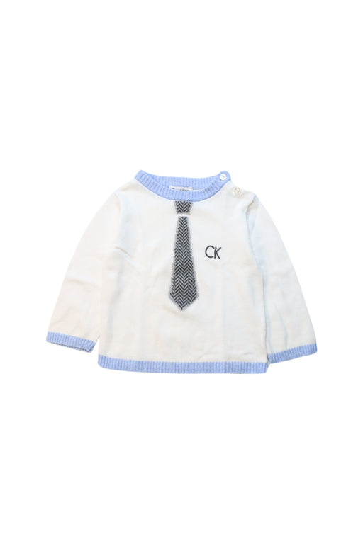 A Multicolour Knit Sweaters from Calvin Klein in size 6-12M for boy. (Front View)