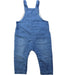 A Blue Long Overalls from Seed in size 6-12M for neutral. (Back View)