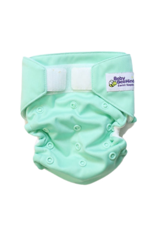 A Green Cloth Diapers from Baby BeeHinds in size O/S for neutral. (Front View)