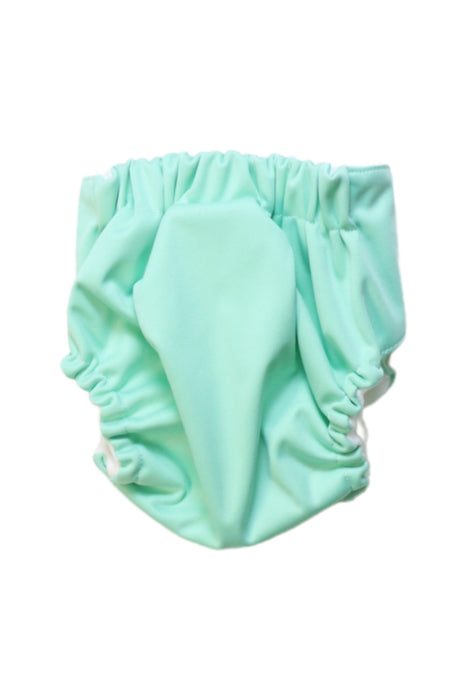A Green Cloth Diapers from Baby BeeHinds in size O/S for neutral. (Back View)