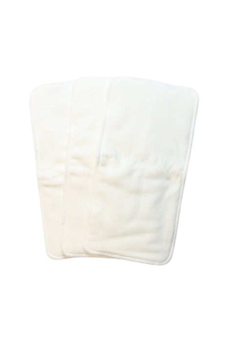 A White Cloth Diapers from Just Peachy in size O/S for neutral. (Back View)