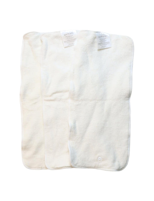 A White Cloth Diapers from Just Peachy in size O/S for neutral. (Front View)